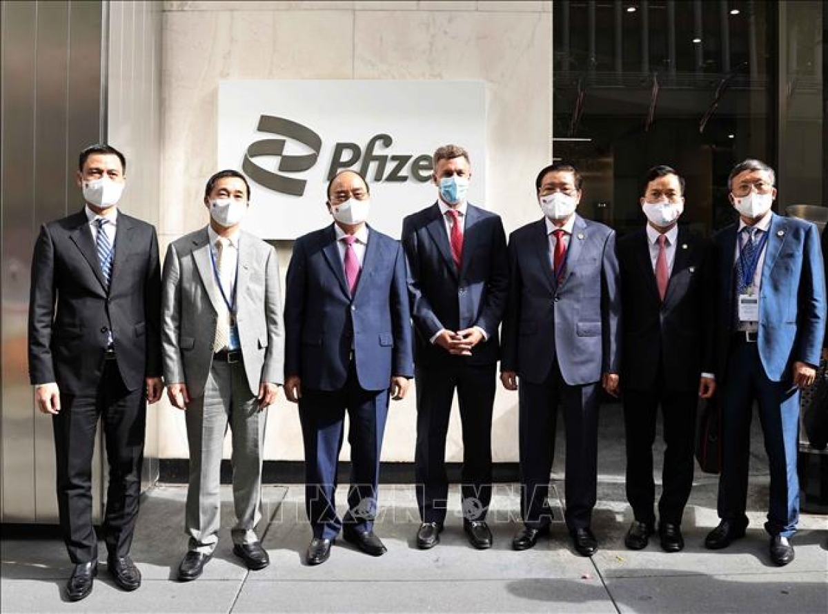 Pfizer commits to providing 31 million doses of vaccine to Vietnam this year